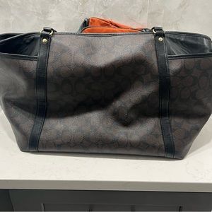 Coach diaper bag